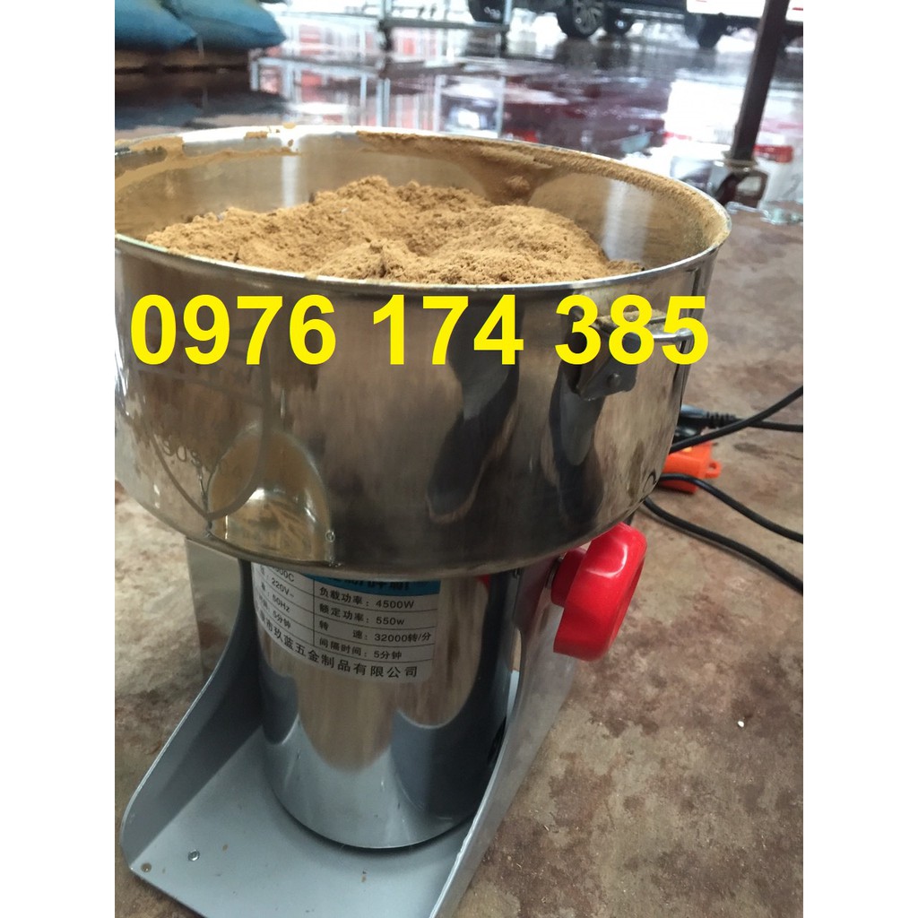 Máy xay nghiền bột gỗ trầm hương siêu mịn 2.5kg