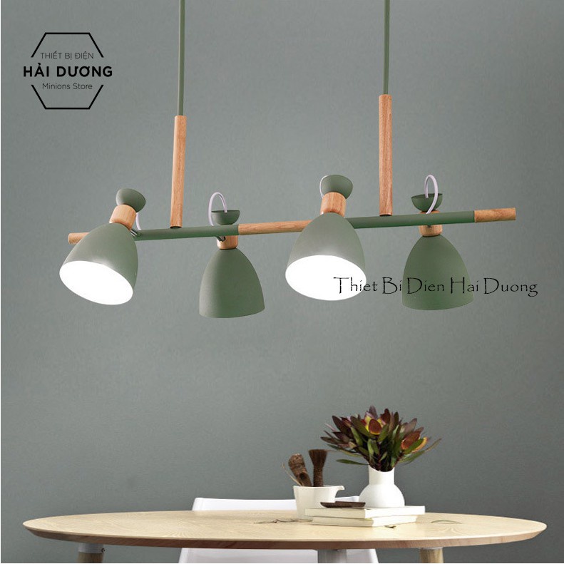 Đèn Thả Trang Trí - Đèn Thả Trần Trang Trí Phong Cách Macarons TN582 - Thiết Kế Độc Đáo, Mới Lạ, Tặng 4 Bóng Led