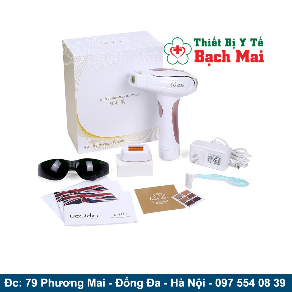 Máy Triệt Lông Trẻ Hóa Da BOSIDIN D-1119 ANH QUỐC