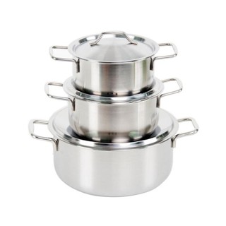 [ Giá Quá Sốc ] Bộ 3 Nồi Inox Dragon Chất Lượng Cho Người Nội Trợ