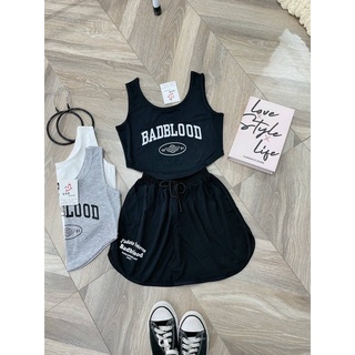 SET ÁO CROPTOP BA LỖ KÈM SHORT