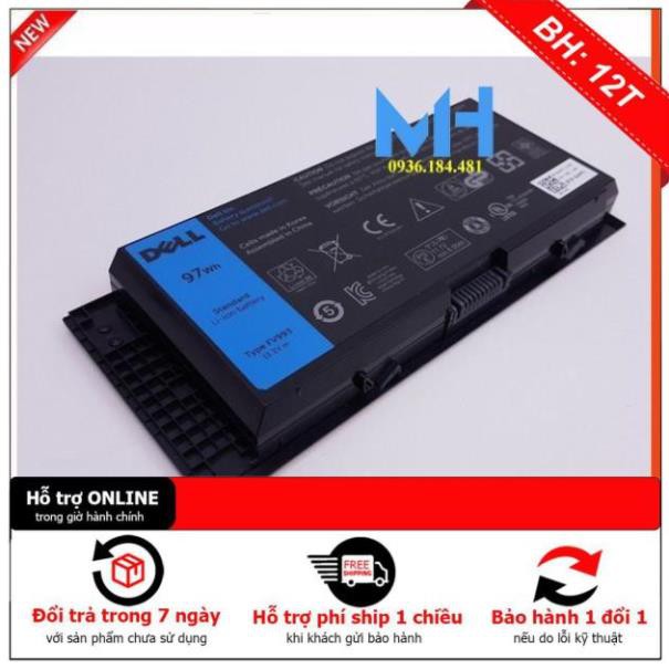 [BH12TH] ⚡ Pin Laptop Dell PRECISION M4600 M4700 M4800 M6600 M6700 M6800 loại 9 cell ZIN