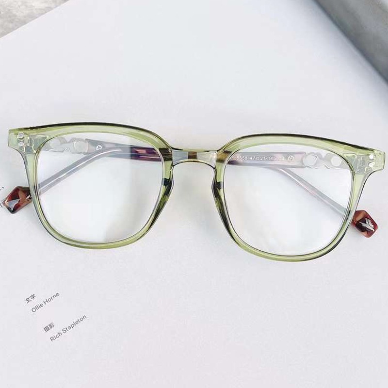 Mắt Kính Gọng Vuông Chống Ánh Sáng Xanh Thời Trang Hàn Quốc
