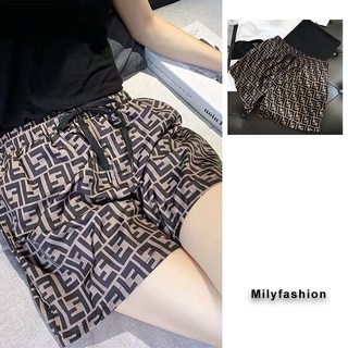 Quần Short Dáng Rộng Lưng Cao Size Lớn Thời Trang Mùa Hè Hàng Mới