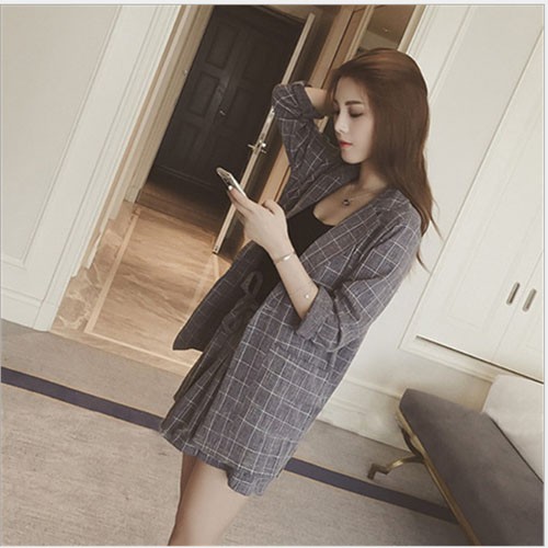 Set vest xám caro 3 món | BigBuy360 - bigbuy360.vn