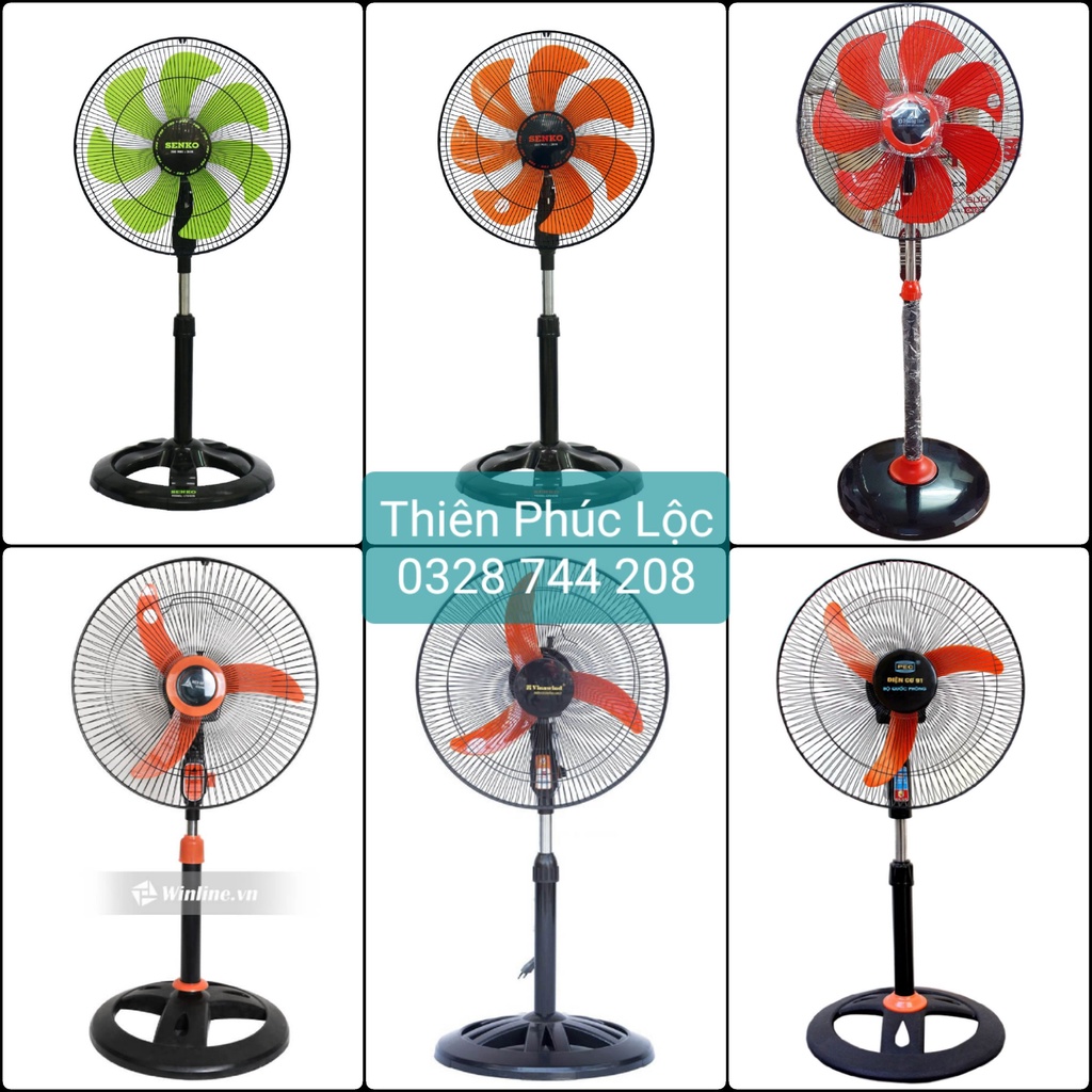 Quạt lửng công nghiệp cánh 40, Tico CCN-B400, Senko LTS1636, Phong Lan D400-L23, Vinawind QĐL400-M, Điện Cơ 91