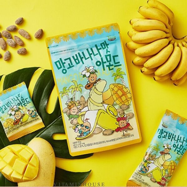 (7 vị) Hạnh nhân Tom's Farm tẩm 30gr