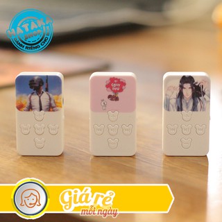 Máy nghe nhạc mini walkman tặng tai nghe và dây sạc