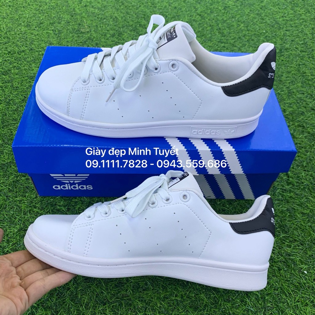 Giày Stan_Smith_Gót Đen Sneaker Nam Nữ chất lượng cao, giá rẻ tốt nhất thị trường toàn quốc Việt Nam