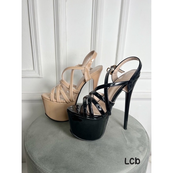 Sandal đế đúp 15cm kèm video và ảnh thật