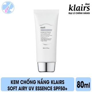 Kem chống nắng Klairs Soft Airy UV Essence SPF50+ 80ml