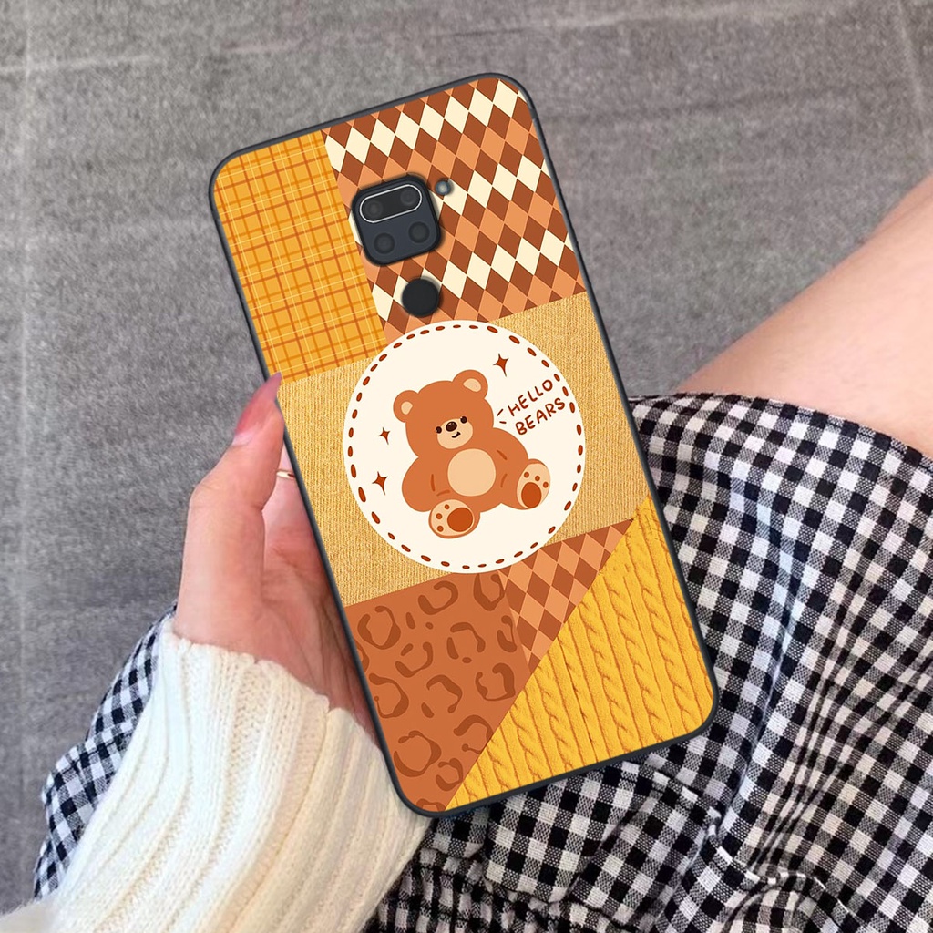 Ốp lưng Xiaomi REDMI NOTE 9 happy day, gấu bear dễ thương - BỀN - ĐẸP -BAO GIÁ TOÀN THỊ TRƯỜNG
