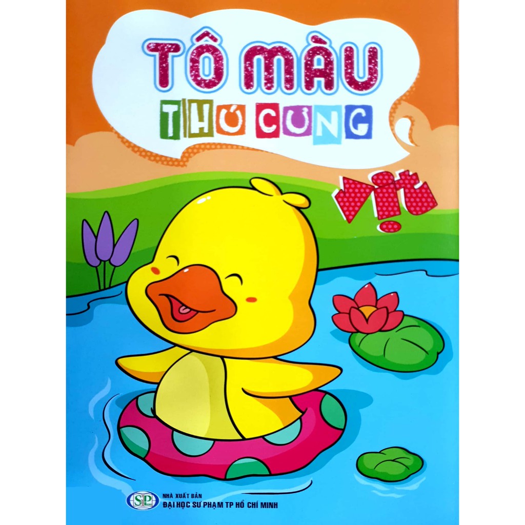 Sách - Tô màu Thú Cưng