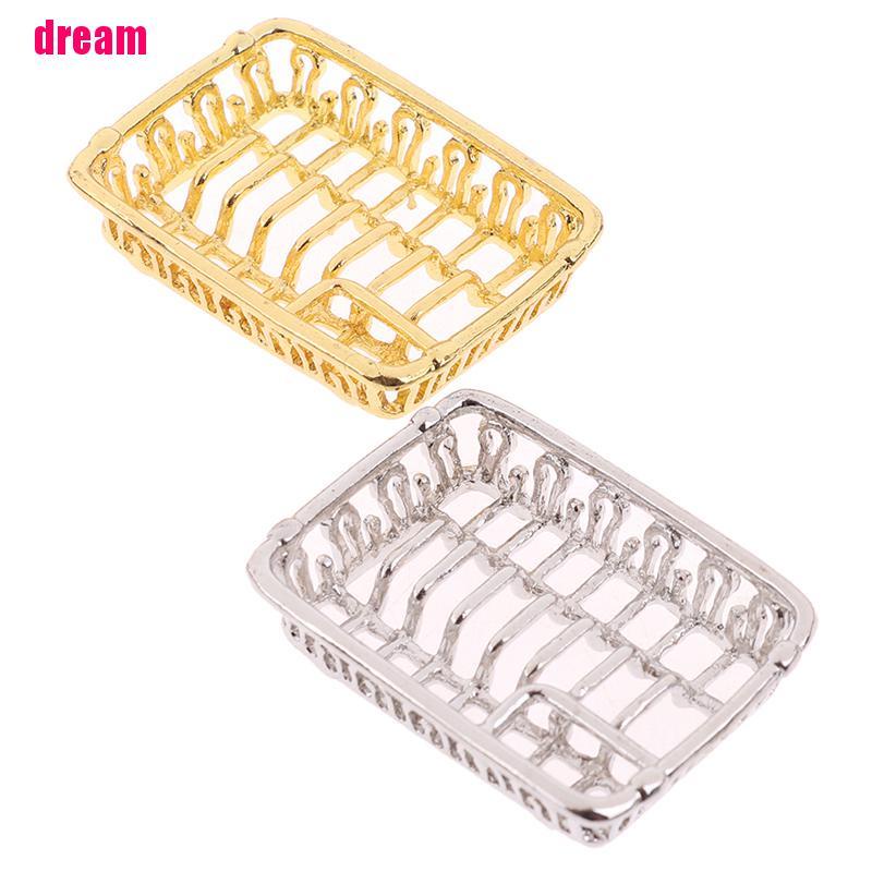 Mô Hình Giá Đĩa Mini Tỉ Lệ 1 / 12 Trang Trí Nhà Búp Bê