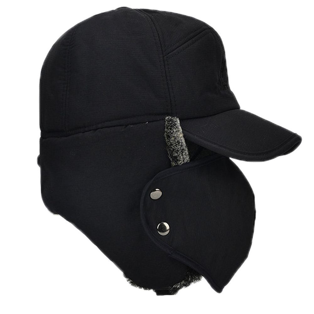 Nón giữ ấm trùm kín mặt tiện lợi thích hợp cho các môn thể thao ngoài trời mùa đông