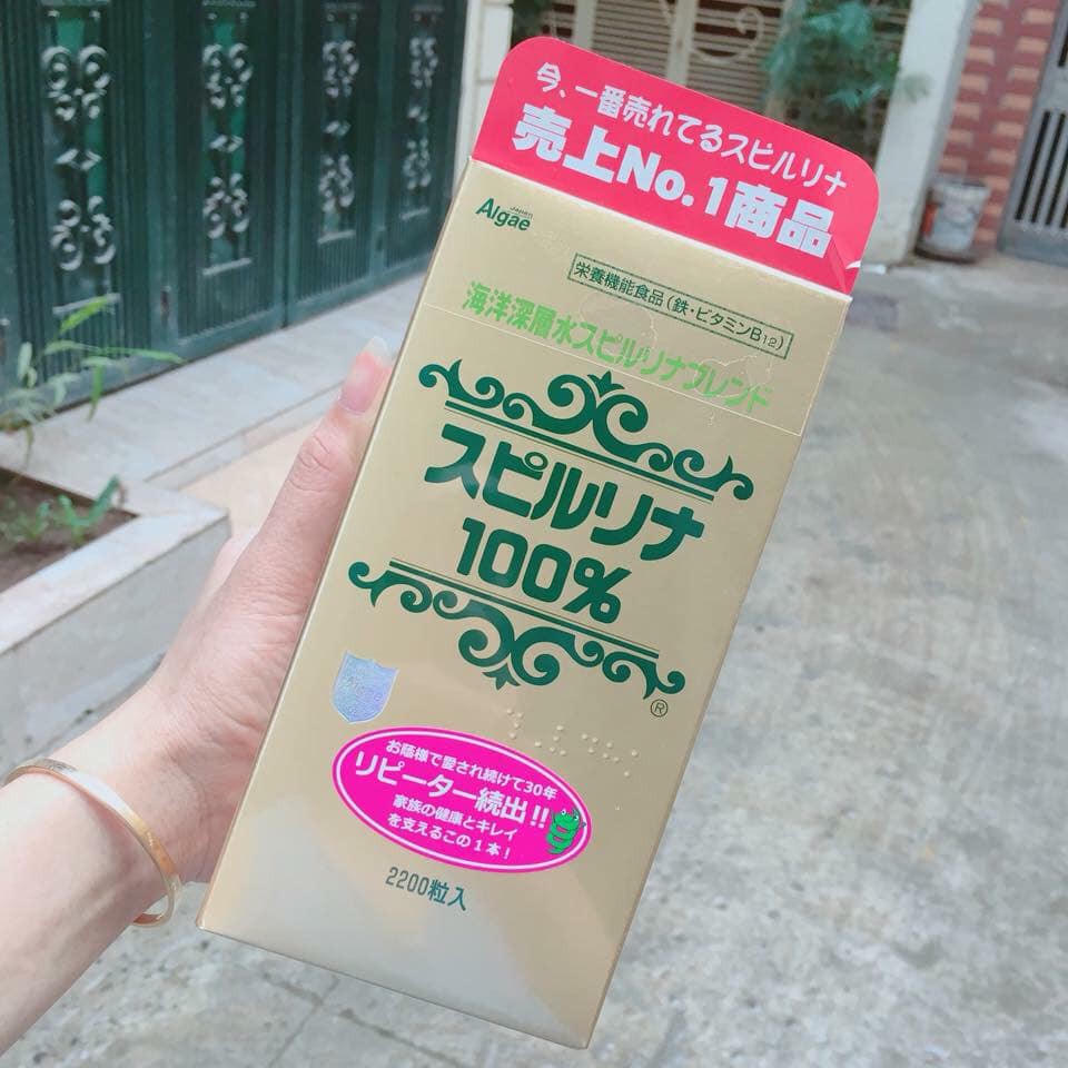 Tảo Xoắn Spirulina 🚛Freeship🚛Loại 2200v- Tem Đỏ | BigBuy360 - bigbuy360.vn