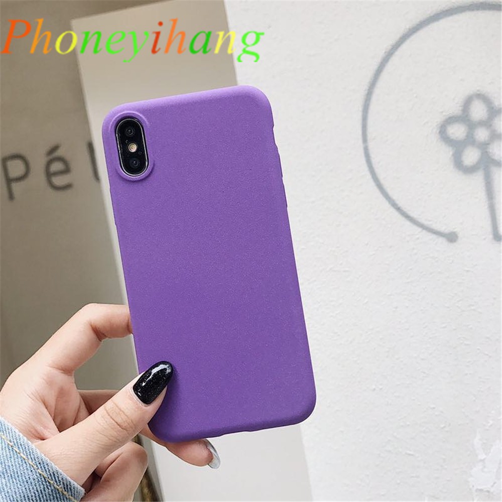 Ốp lưng điện thoại bằng Silicone màu sắc dành cho Meizu M6S M6 M5 M5 Note