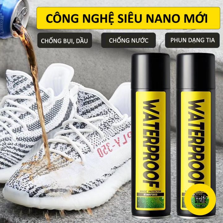 Xịt chống nước nano Waterproof 300ml chống bụi kháng khuẩn - Doker Store