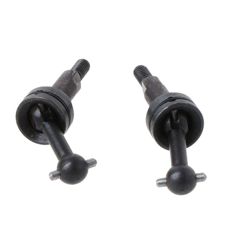 Set 2 thanh kim loại truyền động trục khớp chung CVD trước hoặc sau cho 1/28 wltoys K969 K979 K989 K999 P929 P939 RC