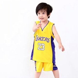 [Xả kho thanh lý] Bộ đồ thể thao bé trai 23Lakers [14-48kg]