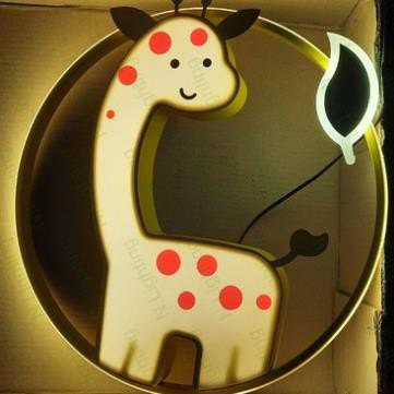 Đèn LED ốp trần phòng khách trang trí phòng ngủ ngộ nghĩnh cho bé