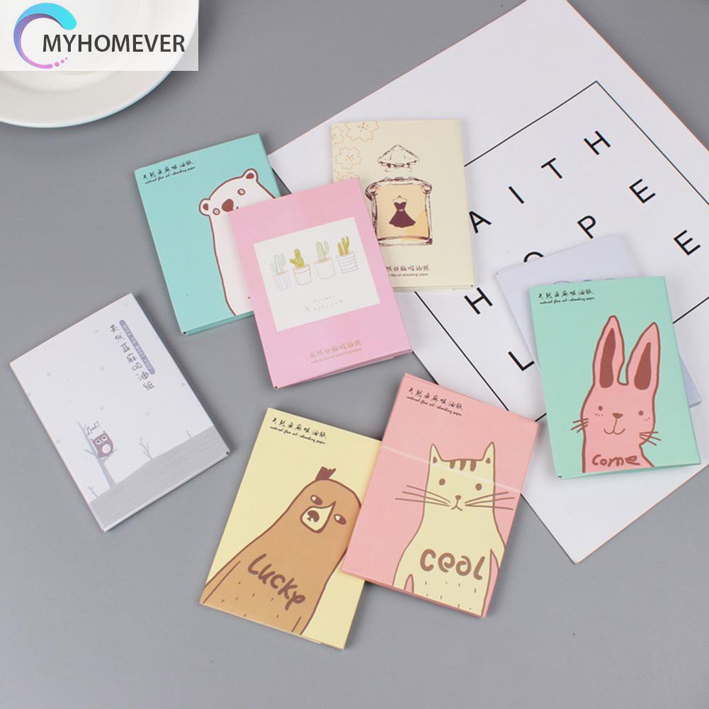 (Hàng Mới Về) 1 Hộp Giấy Thấm Dầu Làm Sạch Da Mặt Hiệu Quả | BigBuy360 - bigbuy360.vn