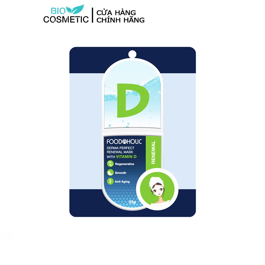 Mặt nạ FOODAHOLIC Derma Mask 23g | BigBuy360 - bigbuy360.vn