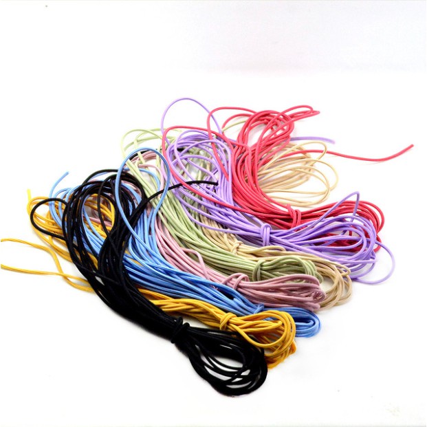 Dây Thun Cột Tóc Độ Co Giãn Cao DIY Kèm Dây Thun Cột Tóc
