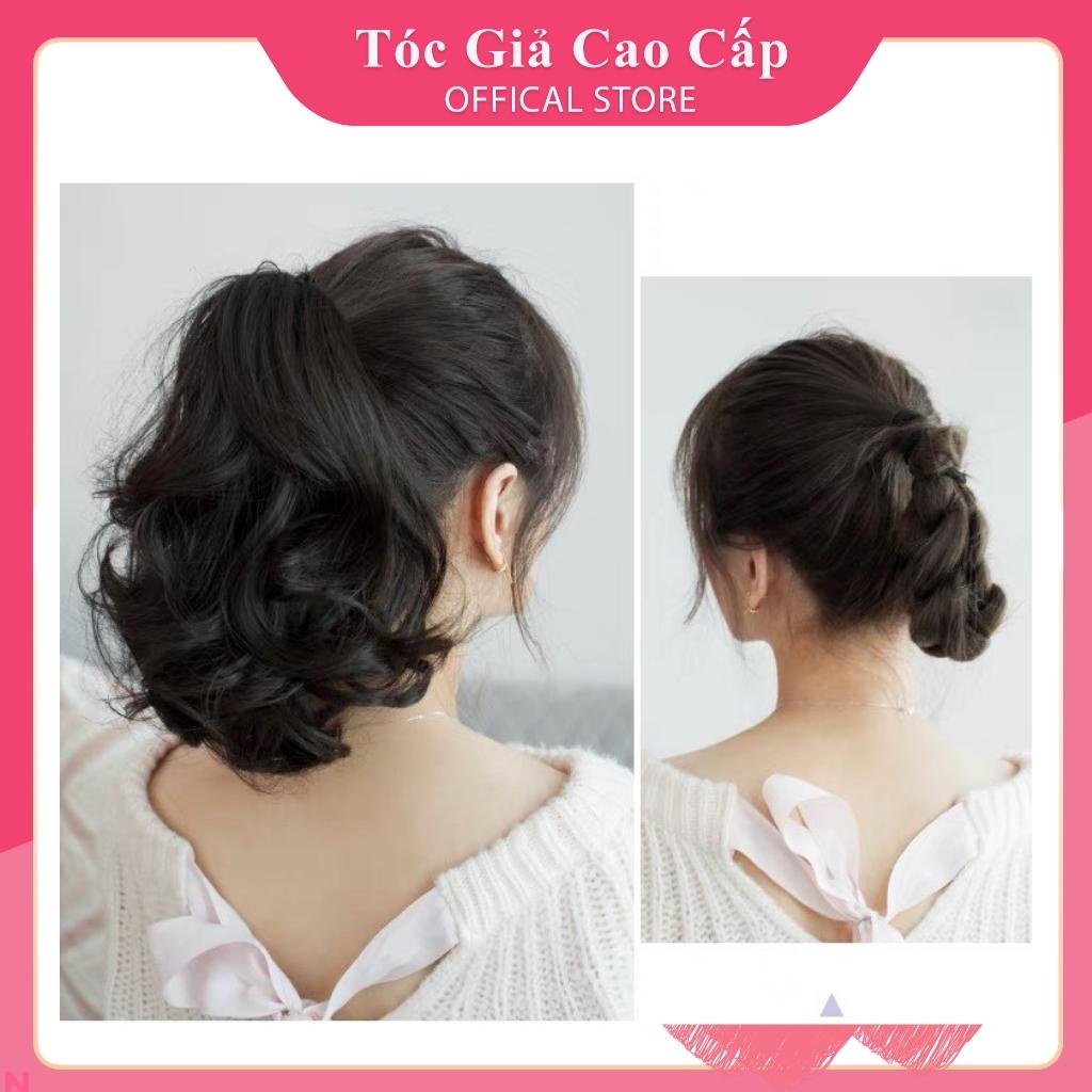 Tóc giả ngoặm ngắn 25cm, mã m036