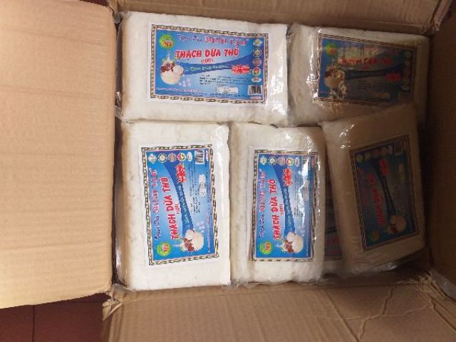 1kg thạch dừa ép khô Minh Tâm tặng kèm hương