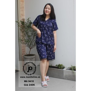 Bigsize Nữ - Đồ Bộ Lửng (MS: 9410)