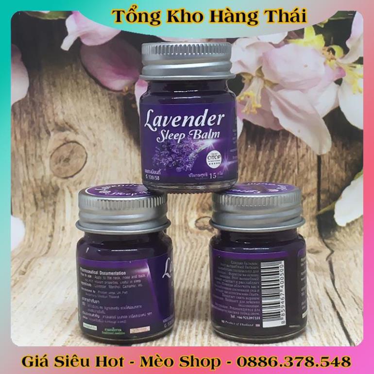 Dầu cù là giúp ngủ ngon, giảm stress OTOP Lavender Sleep Balm  - Hàng Nội Địa Thái Lan chính hãng