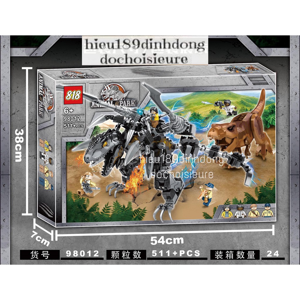 Lắp Ráp xếp hình 98012 : Khủng long