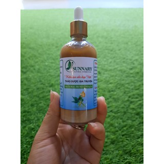 Tặng kèm bột rửa mặt _Thảo dược Sunnary tái tạo da làm sạch hiệu quả mụn nám bong nhanh 100ml handmade