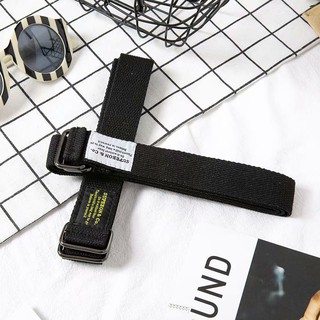 Thắt Lưng Vải Canvas Thời Trang Cá Tính Cho Nữ