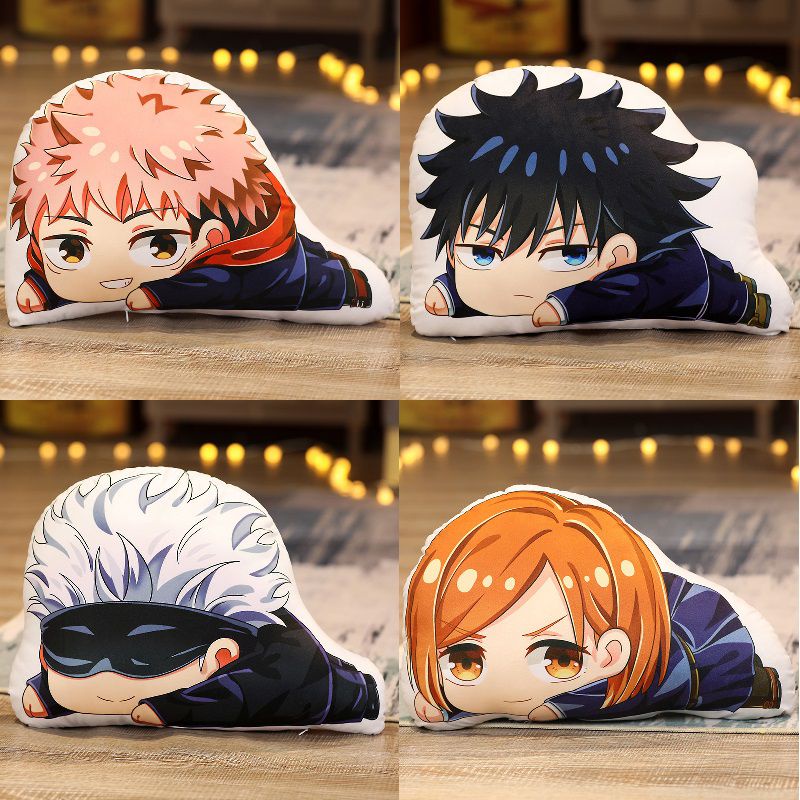 Kaisen Đồ chơi nhồi bông Mềm Mại Hình Jujutsu Anime Dễ Thương