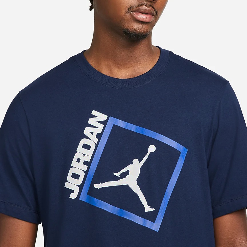 ÁO THUN NAM JORDAN JUMPMAN BOX - XANH NAVY