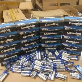 20 VIÊN PIN AA, AAA  CAMELION ( 1.5V) R6P/R03P CAMELION PIN THAN CARBON  PIN TIỂU, PIN ĐŨA 2A, 3A