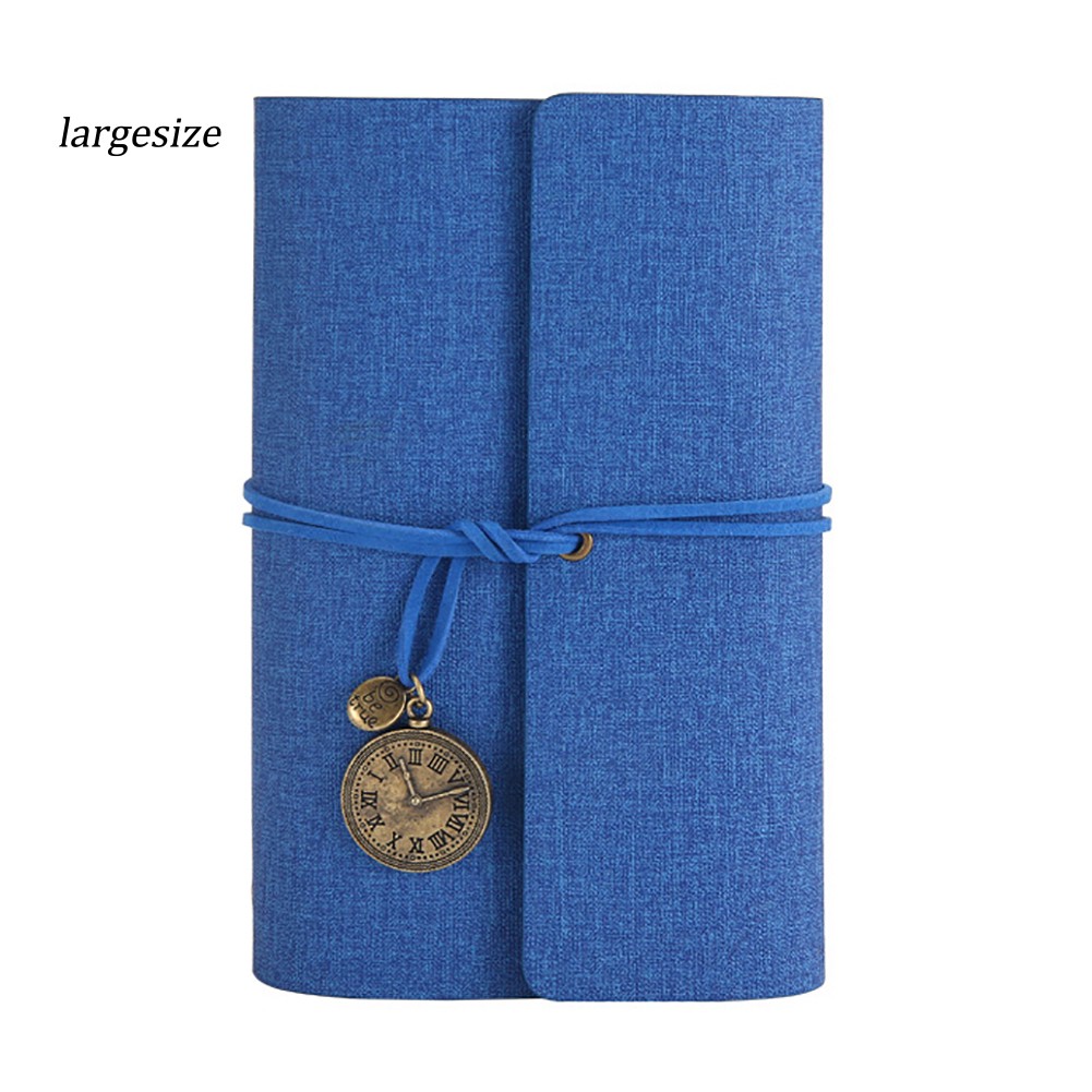 LGSZ☺Travel Portable A6 Loose Leaf Journal Diary Book Notebook Stationery Supplies