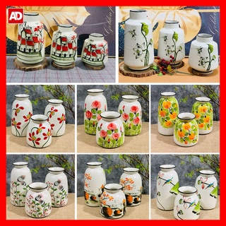 Bình hoa decor, lọ hoa decor, lọ cắm hoa đẹp để bàn gốm sứ Bát Tràng - HV01