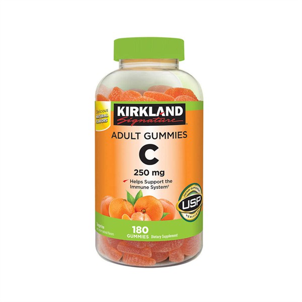 Kẹo Dẻo Vitamin C Kirkland Adult Gummies C – 180 viên – Mỹ