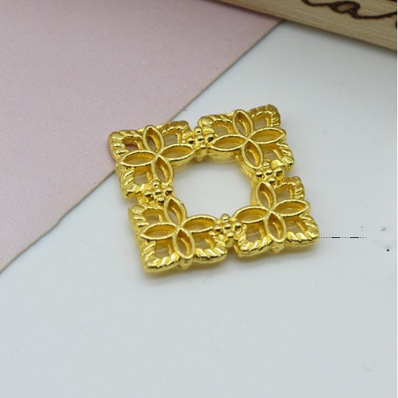 [Nguyên liệu làm trâm] 5 phiến gang đúc 15*15mm