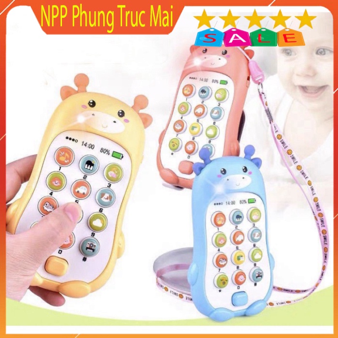 Sale !!! ĐỒ CHƠI ! ĐIỆN THOẠI PHÁT NHẠC HÌNH CHỒN CHO BÉ TRAI BÉ GÁI (SP001751 ) Shop Phúc Yến