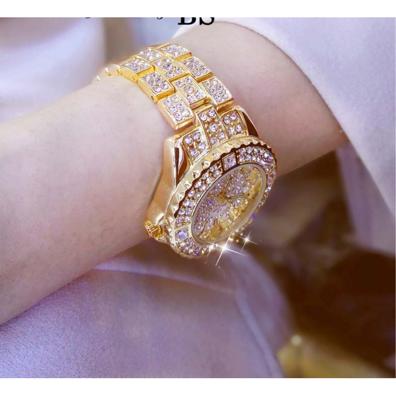 [ SALE SỐC ] Đồng hồ nữ BS Bee Sister, Đồng hồ dây thép đính đá thời trang700 | BigBuy360 - bigbuy360.vn