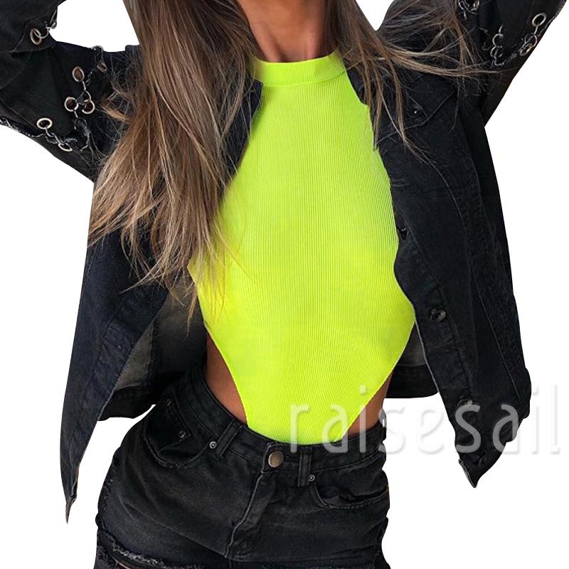 Bộ Áo Liền Quần Cộc Tay Cổ Tròn Bó Sát Quyến Rũ Cho Nữ | BigBuy360 - bigbuy360.vn