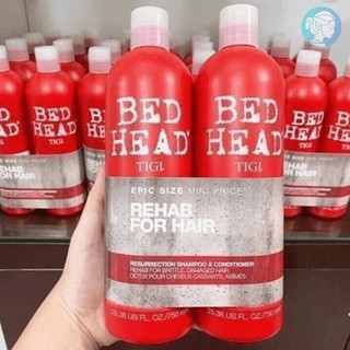 [HÀNG AUTH] Cặp Dầu Gội - Xả TIGI Bed Head Màu Đỏ [HÀNG AUTH]