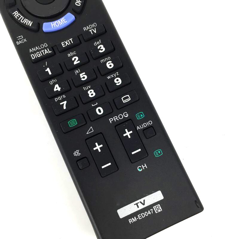 ĐIỀU KHIỂN TIVI SONY RM-ED047 Smart vào mạng hàng chính hãng .Tặng kèm pin -Remote từ xa vô tuyến sony ED054 vào mạng