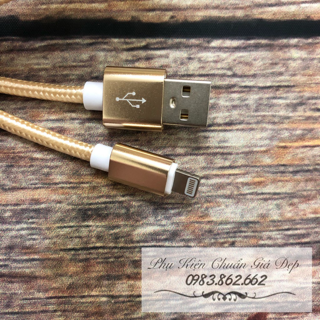 Cáp sạc 2m/3m bọc dù cho iPhone/ micro Usb / Type C - Beetechvietnam