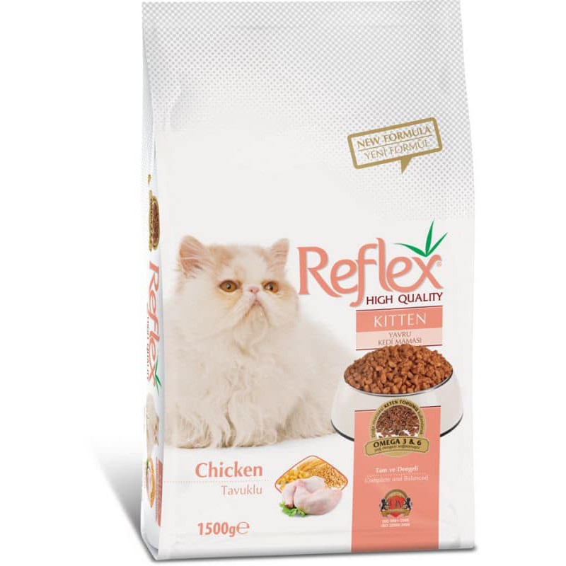 hạt Reflex mèo con vị gà 2kg (Thức ăn cho mèo Reflex Kitten Food Chicken )