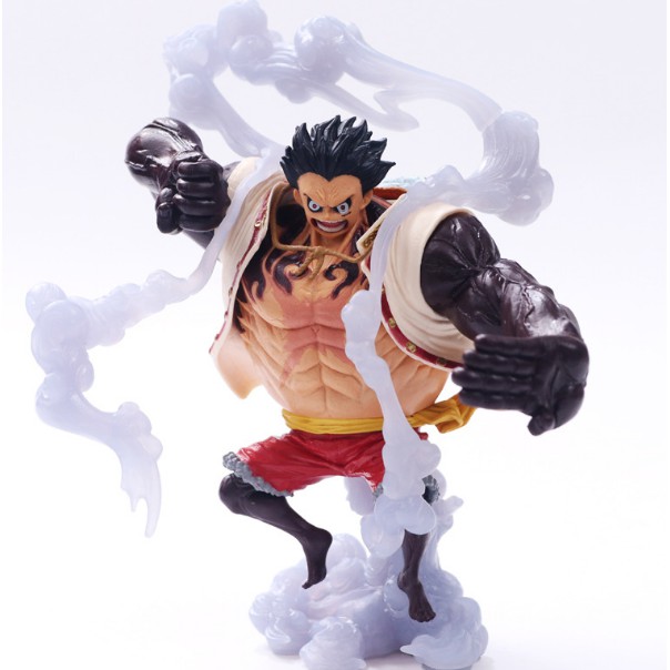 Mô hình figure Luffy gear 4 One Piece Cao 17cm. Figure Luffy gear 4